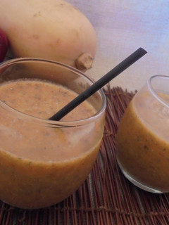 Φωτογραφία της συνταγής Smoothie με πουρέ κολοκύθας