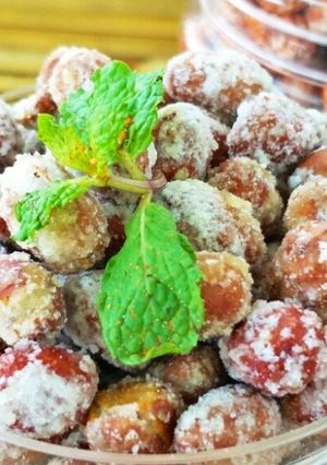 Hình của món Đậu Phọng Rang Muối Đường.