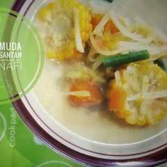รูปของ Sayur pepaya muda berkuah santan