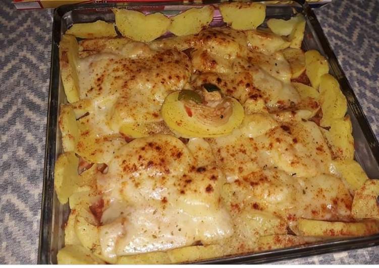 Steps to Make Super Quick Homemade Baked Potato Pasta