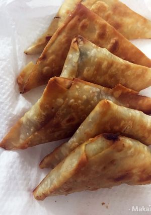 صورة لوصفة حشوه سمبوسه الدياي (الدجاج) بالشبنت 🥠