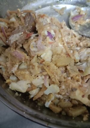 A picture of Chicken potatoes Filling 🌟🌟🌟.