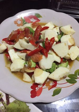 Foto resep Tumis putih telor