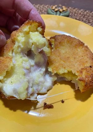 A picture of Rice Croquettes.