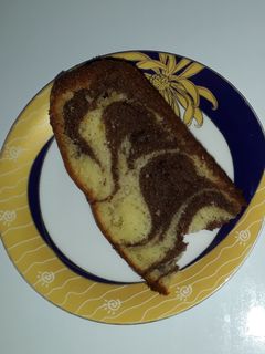 Une photo de Cake marbré