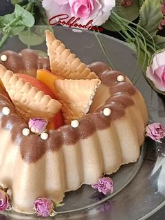 عکسی از دستور دسر کرم بیسکوییت