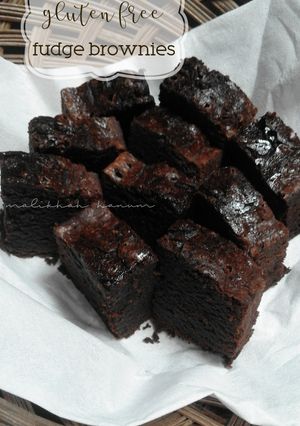 Foto resep Brownis Kuning Telur gluten free