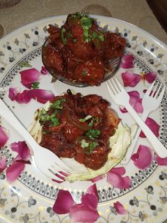 बीटरूट वेज मंचूरियन (Beetroot veg manchurian recipe in Hindi) रेसिपी मुख्य फोटो
