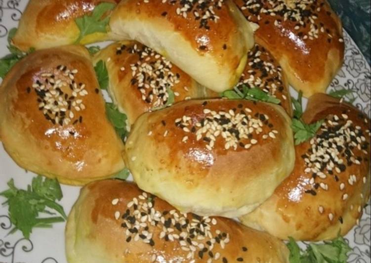 فطائر بالدجاج والفلفل🌶
