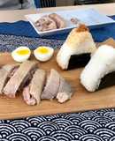 全聯食譜之爸爸回家做晚飯 - 雙色御飯糰便當