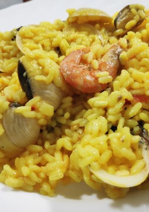 Una foto de Arroz con mariscos