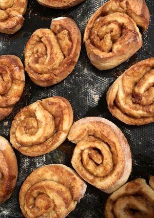 Une photo de Cinnamon rolls