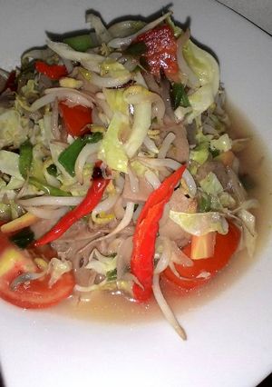 Foto resep Tumis toge kol bakso
