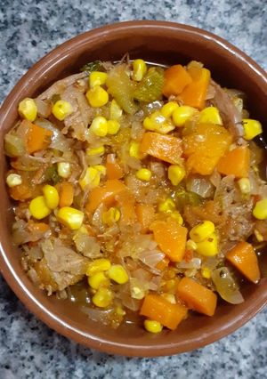 Una foto de Locro criollo light