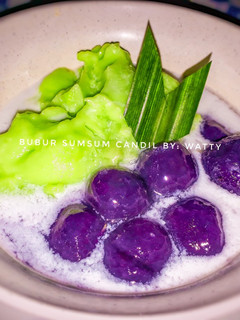 Foto resep Bubur sumsum Candil Ubi Ungu