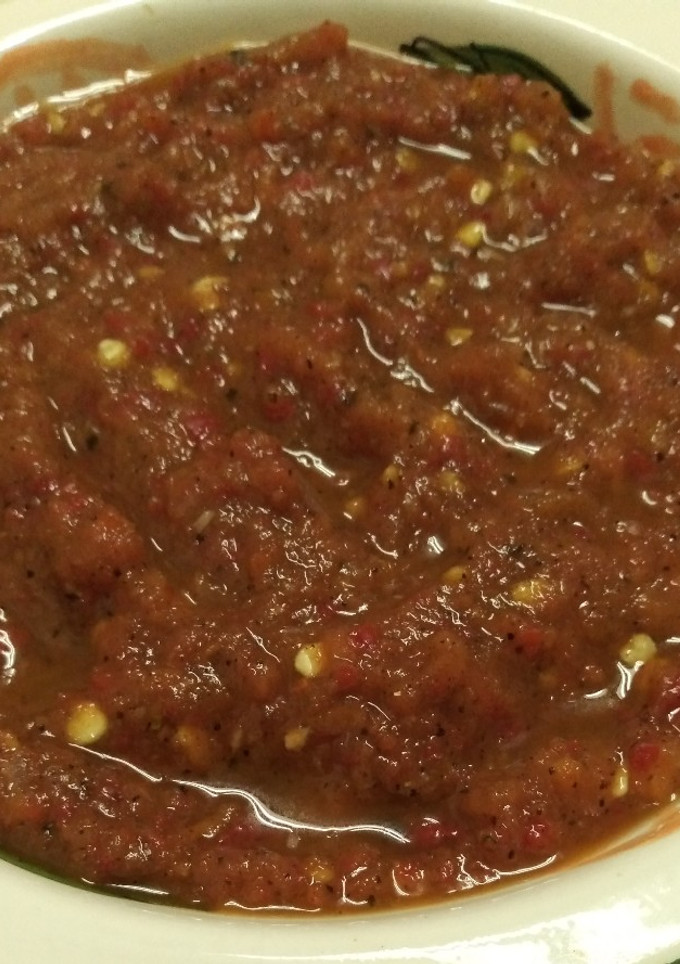 Una foto de Salsa roja de jalapeño