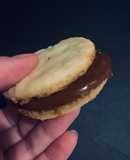 Alfajores con masa Sablé