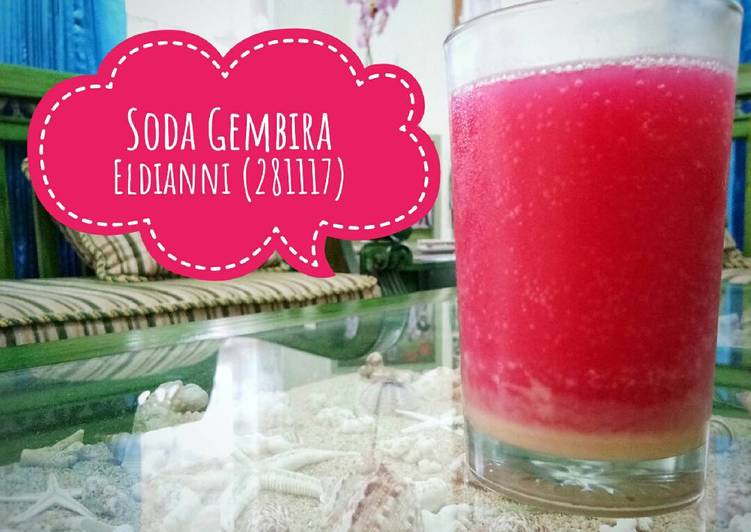 Resep Soda Gembira Anti Gagal