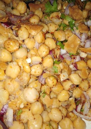 A picture of Chatpati Chana chaat🔥.