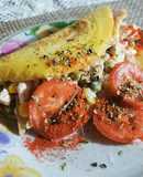 Crepioca rellena