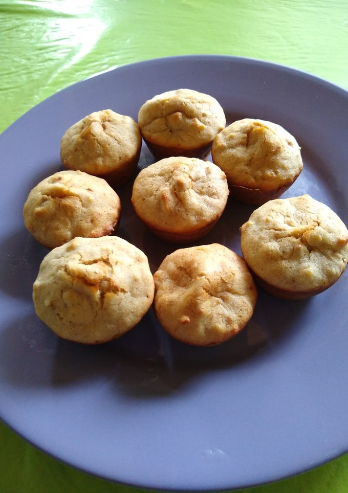 Una foto de Cupcakes de banana SIN TACC