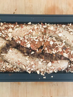 Une photo de Gâteau à la banane flocon d’avoine