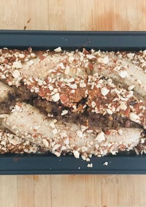 Une photo de Gâteau à la banane flocon d’avoine