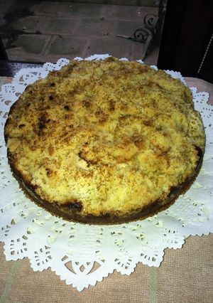 Una foto de Torta de manzana