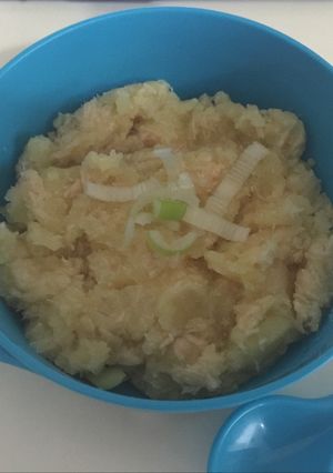 Foto resep Mpasi bubur Kentang salmon
