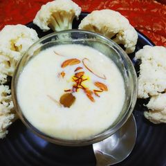 A picture of # cauliflower kheer.