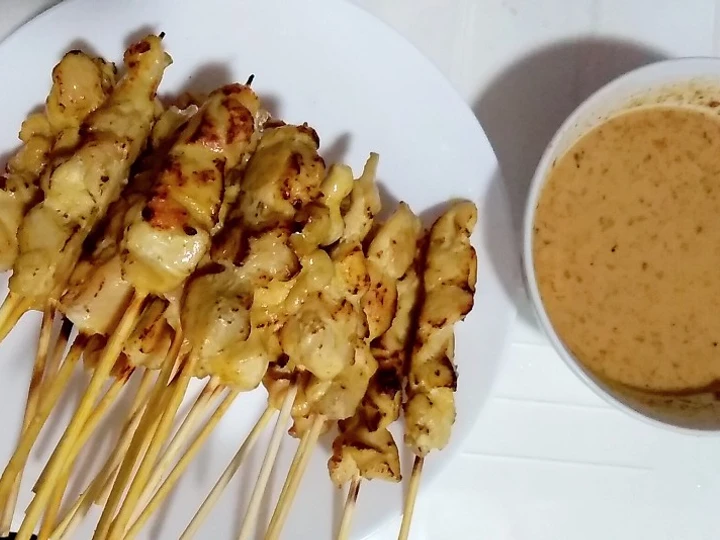 Easy Way Make Satay chicken the Can Spoil the Tongue Perfect