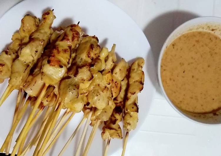 Steps to Make Perfect Satay chicken