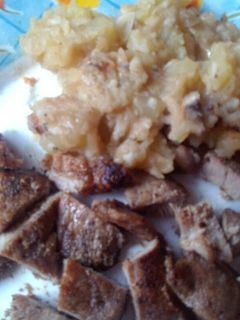 Una foto de Patatas estilo puré, a mi manera