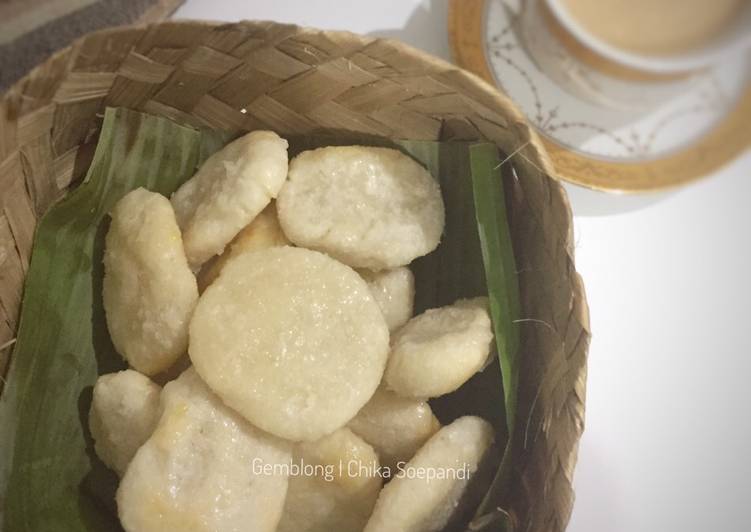 resep cara membuat Gemblong