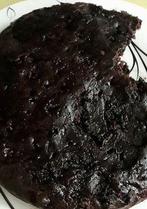 عکسی از دستور 💙کیک خیس شکلاتی💙😋😋