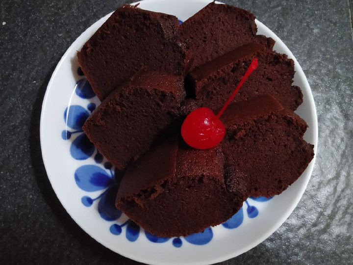 Langkah Mudah untuk Membuat 44. Bolu Putih Telur Coklat Moist yang Lezat