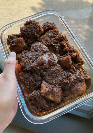 Foto resep Rendang daging sapi padang