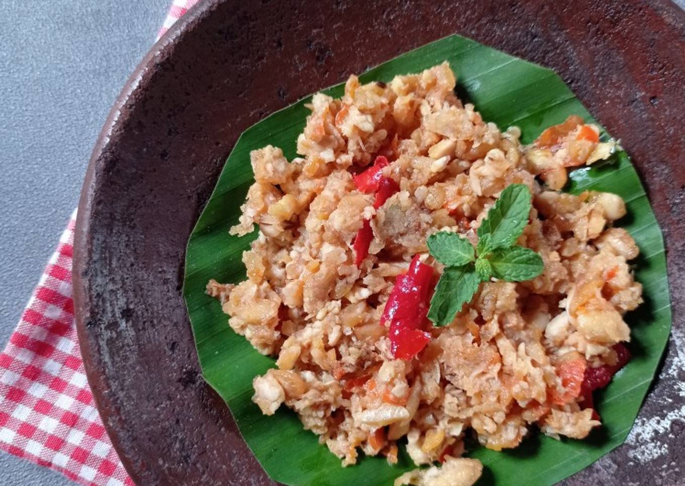 Tempe sambal kencur