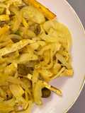 Tofu con finocchio e olive