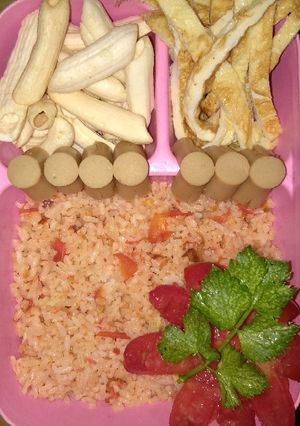Foto resep Nasi goreng cinta
