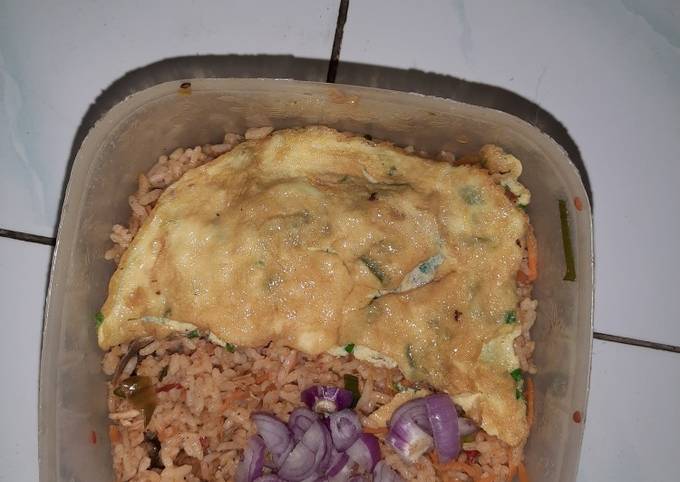 Nasi goreng rendang