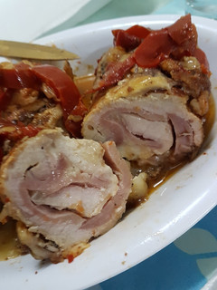 Una foto de Lomo de cerdo relleno