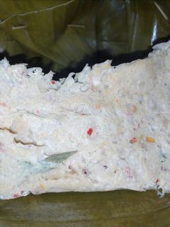 Foto resep Botok udang tahu kemangi