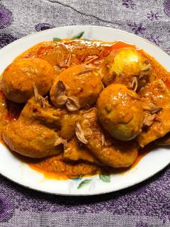 Foto resep Gulai Telur kentang tahu