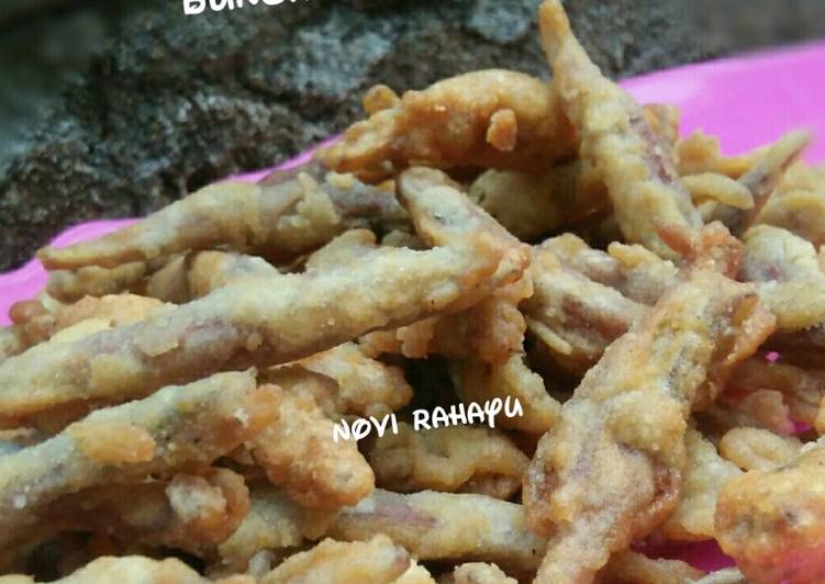 Bunga pisang crispy