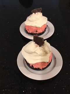 A picture of White Chocolate Peppermint Cream Tarts.