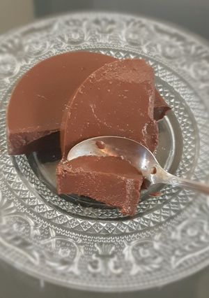 Foto resep Puding Roti Tawar Coklat