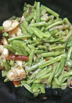 Foto resep Tumis Baby Buncis Udang