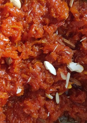 A picture of Carrot halwa.