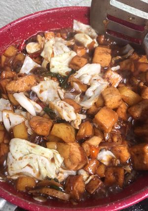 Foto resep Tahu kentang lada hitam